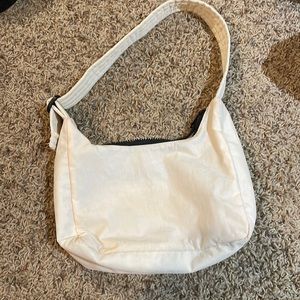 BAGGU mini nylon shoulder bag in ivory